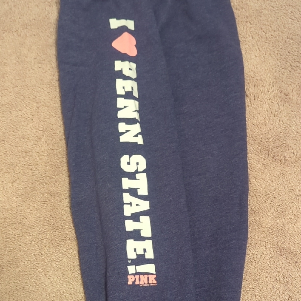 PINK Victoria's Secret Blue Penn State  Jogger Set - Picture 7 of 8